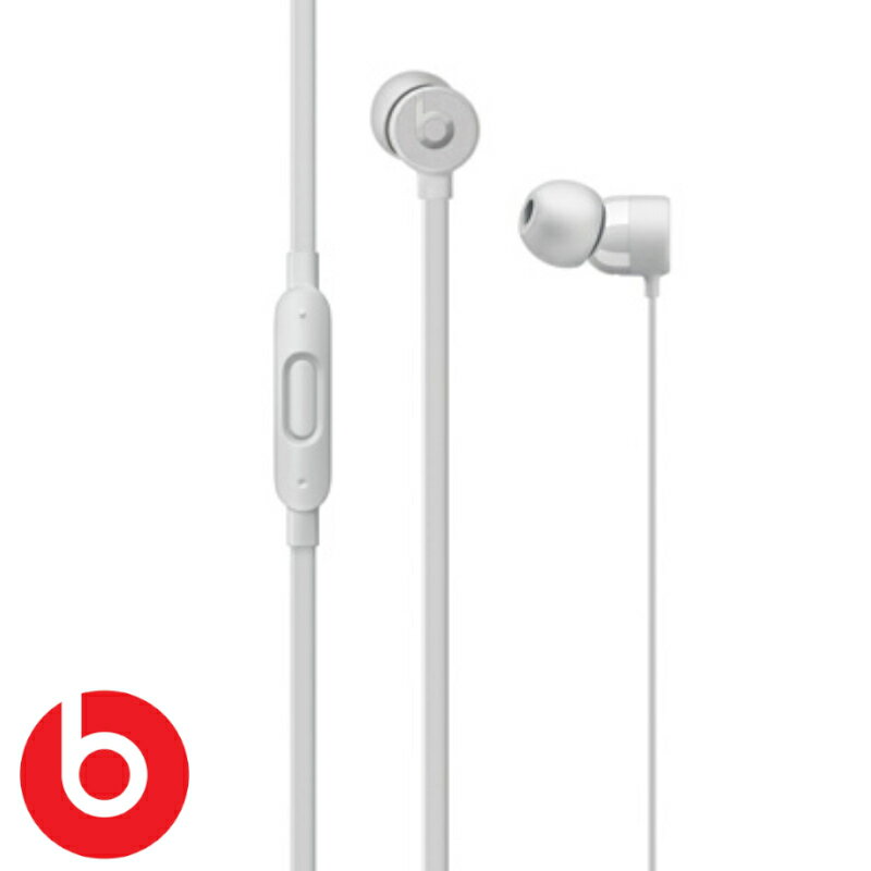 【P5倍】【中古】beats by dr.dre urBeats3 Lightning MR2F2PA/A マットシルバー カナル型 イヤフォン 密閉型 ビーツ バイ ドクター・ドレー Wired iPhone Lightning Apple ケーブル マイク ハンズフリー ケーブル コード 電話 音楽 軽量設計 アイホン アイフォン シンプル