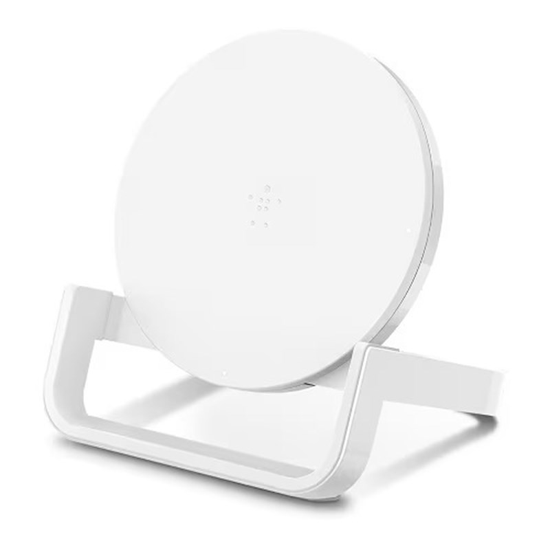 商品名/タイトルBOOST↑UP WIRELESS CHARGING STAND状態ランクAS：新品N：未使用開封品A：美品です。使用感もほぼなく、綺麗な状態です。B：良品です。使用感や傷、汚れなどが多少あります。C：使用感や傷、汚れが多く、利用には個人差があります。J：ジャンク品状態開封品・未使用品で全体的に綺麗な状態です。 パッケージ(外箱)に潰れやキズがございます。ご了承ください。 【動作確認】 通電：〇 接続：〇商品仕様/スペックすべてのQi対応スマートフォン向けに設計されたワイヤレス充電器で、横置きまたは縦置きに関係なく、充電時間を短縮できます。・より速いユニバーサル充電。・位置ズレ検出・遺物検出等、複数の保護機能。・充電状況はLEDで表示します。・最大3mm厚のほとんどのケースを装着したままで充電可能です。・1.5m ACアダプター付属。メーカー：belkinジャンル：ワイヤレス充電器【対応機種 】・iPhone 8・iPhone 8 Plus・iPhone X・Galaxy S9+ / S9・Galaxy S8+ / S8・Galaxy Note8他、すべての Qi対応デバイス※対応機種にカバー・ケース・ジャケット・フィルム・シールなどが装着・貼り付けしてある場合にはうまく充電できない場合があります。それらを外してご使用ください。カラー：ホワイトサイズ：-取り扱い/注意事項・モニターの発色の具合によって実際のものと色が異なる場合がございますのでご了承ください。・本商品はメーカー保証対象外です。ご注意ください。・すり替え防止のため一部商品のIMEIやシリアルナンバーを控えておりますのでご了承ください。・間違い購入での返品は未開封の場合のみ送料お客様負担にてお受けすることが可能です。JANコード：745883759866担当：岡田＜商品キーワード＞belkin ベルキン BOOST↑UP WIRELESS CHARGING STAND BOOST UP ブーストアップ ブースト アップ ワイヤレス チャージング スタンド Apple アップル iPhone アイフォン iPhone8 iPhone8Plus iPhoneX 8 8Plus Plus X プラス Android アンドロイド SAMSUNG サムスン Galaxy ギャラクシー S9+ S9 S8 S8 Note8 ノート WHITE ホワイト 白 スマホ スマフォ スマートフォン タブレット 急速充電 高速充電 急速 高速 充電 ワイヤレス充電器 ワイヤレス 充電器 充電パッド パッド Qi チー デバイス 安全 安心 セーフティ 保護 異物検出 異物 検出 F7U052jaWHT アクセサリー モダン ポップ かわいい エレガント シック シンプル スタイリッシュ 高級感 ハイセンス おしゃれ アウトドア インドア 男子 男性 女子 女性 レディース 男女共用 ユニセックス ビジネス プライベート