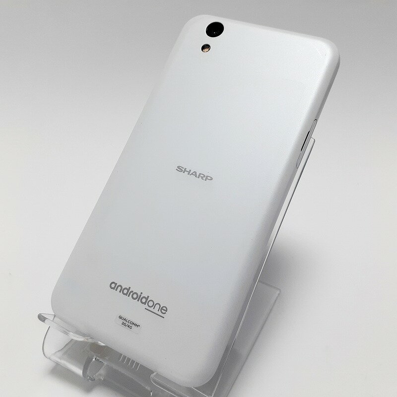 乐天商城 - ＼6月限定エントリーでP10倍／【中古】 SHARP android One S3 ホワイト 32GB 本体のみ SIMロック解除済 シャープ アンドロイド ワン S3 S3-SH 防水 防塵 1,310万画素 2,700mAh IGZO 耐衝撃