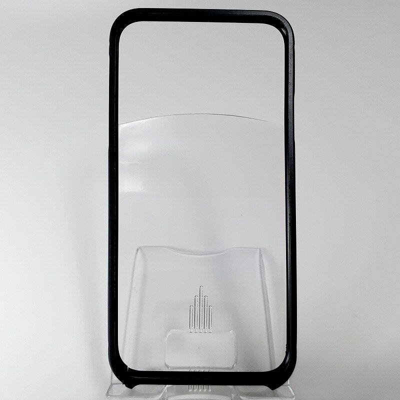 樂天商城 - ＼6月限定エントリーでP10倍／【人気】Apple iPhone X XS アルミバンパー ブラック シンプル スマホケース スマホ保護