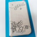 AQUOS R compact ディズニー 蒸気船ウィリー ミッキーマウス ブックタイプケース ホワイト Disney Steamboat Willie Line Art Mickey Mouse アクオス 手帳型 スマホ保護 SHV41 SH-M06 701SH