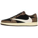 【中古】NIKE Travis Scott × NIKE Air Jordan 1 Low OG SP トラヴィススコット ナイキ エア ジョーダン 1 ロー ...