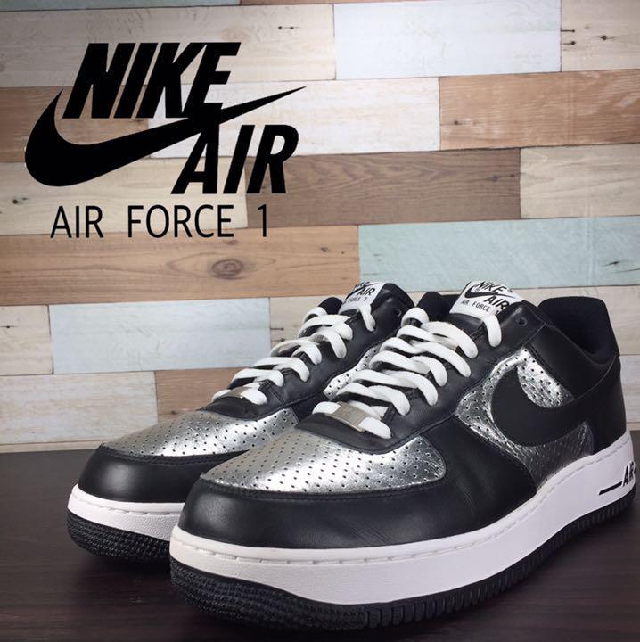 Rakuten - ＼5月限定エントリーでP10倍／【中古】NIKE AIR FORCE 1 LOW ナイキ エアフォース 1 ロー メタリックシルバー 30cm U03419 315122-008