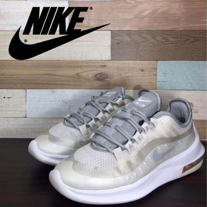 ＼2月限定エントリーでP10倍／【中古】NIKE AIR MAX AXIS ナイキ エア マックス アクシス ウルフグレー ホワイト 23cm U07712 AA2168-010