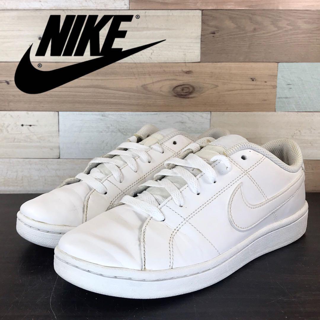 Rakuten - ＼5月限定エントリーでP10倍／【中古】NIKE COURT ROYALE 2 SL ナイキ コート ロイヤル 2 SL WHITE ホワイト 23.5cm U10247 CW2533-101