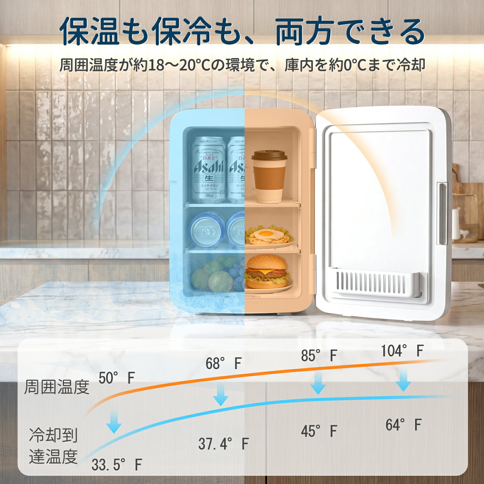 【新発売】冷温庫 保温庫 保冷庫 10L 小型...の紹介画像3