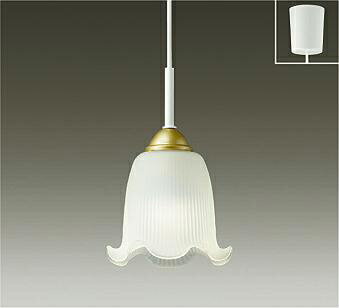 【DPN-41551YE】DAIKO LEDペンダント 引掛シーリング取付式 ランプ付 非調光 白熱灯60W相当 電球色(2700K) ゴールド 大光電機