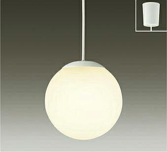 【DPN-37893E】DAIKO LEDペンダント 引掛シーリング取付式 フランジタイプ ランプ付 非調光 白熱灯60W相当 電球色(2700K) ホワイト 大光電機