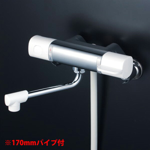 Rakuten - 【FTB100K】 浴室水栓 シャワー KVK サーモスタット式 170mmパイプ付