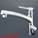 【KM5061NSC】 KVK キッチン 混合水栓 浄水器用 シャワー付き蛇口 ビルトイン