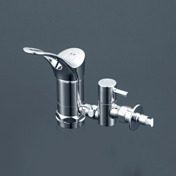 【ZK828GTU】 KVK キッチン 混合水栓 シングルレバー 上部交換用分岐金具 部材