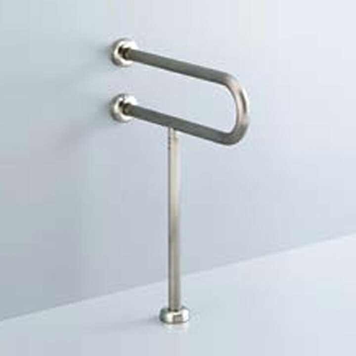 【KF-525S60J】リクシル 大便器用手すり(壁床固定式) ステンレスタイプ 受注生産品 LIXIL