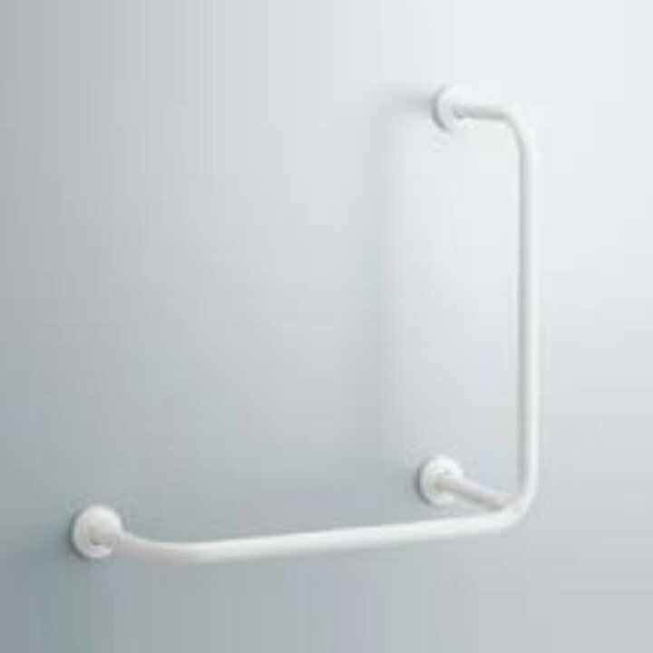 【KF-926AE80D25J/LA1】リクシル 多用途用手すり(L型) 樹脂被覆タイプ LA1(カラーズレッド) 受注生産品..