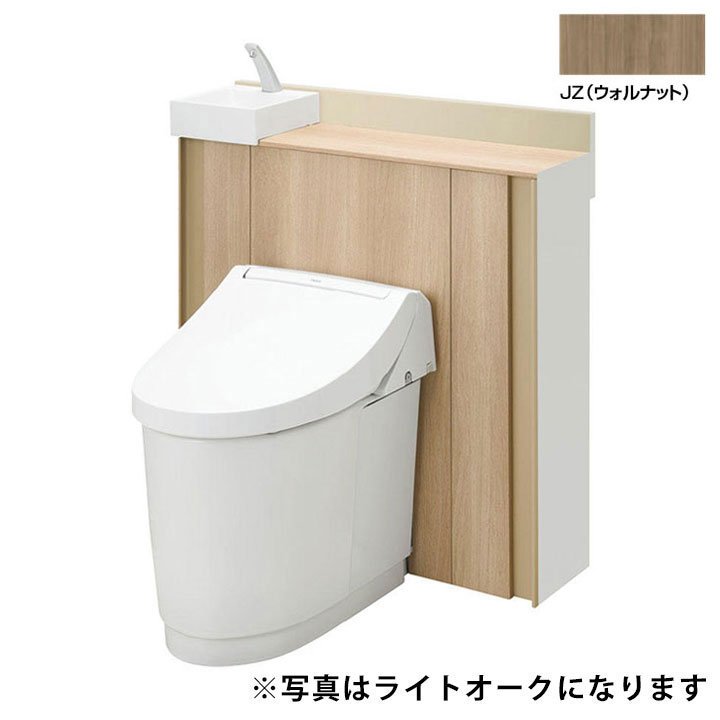 樂天商城 - 【YDS-H385P1W/JZW】LIXIL Jフィット アクアセラミック床上排水(Pトラップ) 寒冷地・流動方式 I型(手洗付) 155後抜き・120後抜き JZ(ウォルナット) 【リクシル】