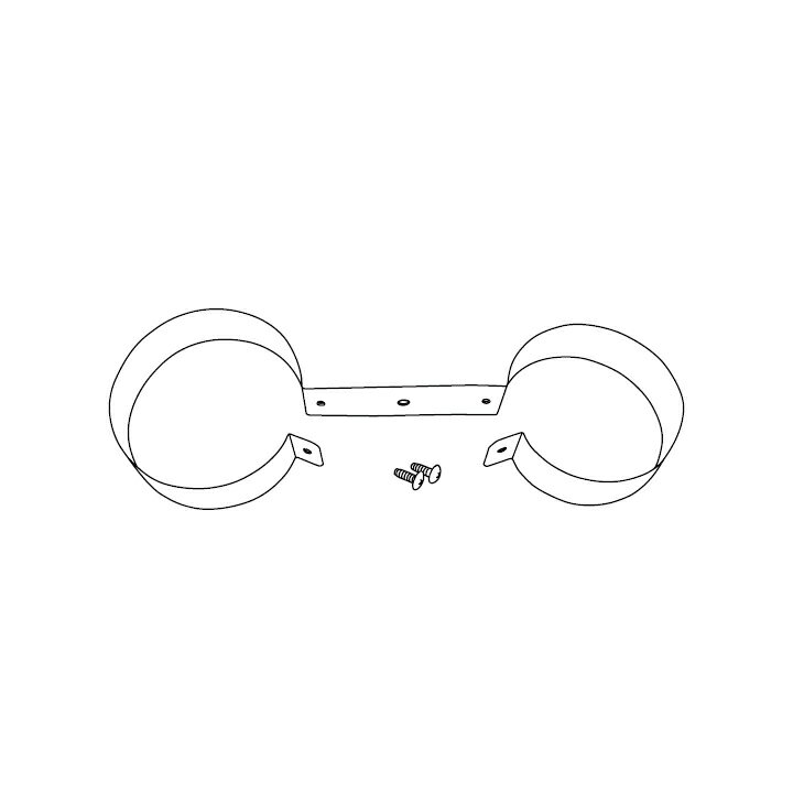 Rakuten - 【0503117】【給気ホース固定金具 B】ノーリツ 部材 熱源機関連 OH-CG用 給排気延長 給気ホース固定金具 B NORITZ