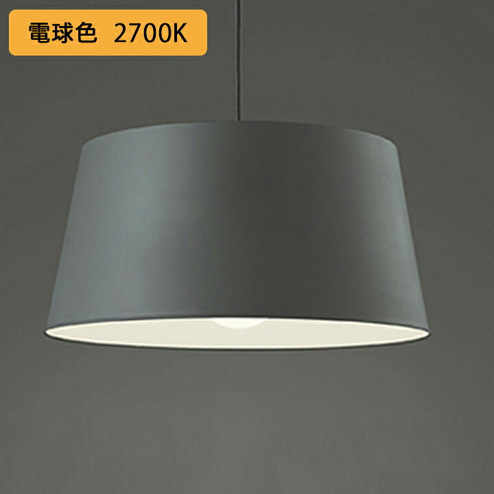 【OP252132LR】オーデリック ペンダントライト 100W 白熱灯器具 LED電球ボール球形 電球色 調光器不可 (構成：OP252132#×1) + (NO296AL×1) ODELIC