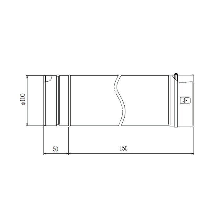 【LH-1015】パロマ 排気筒 給湯器 FF エコジョーズ 専用排気筒関連部材 53181