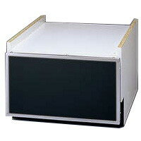 【KWP-454KP-B】リンナイ 下部キャビネット用化粧パネル ブラック（ツヤ消） 45cm幅 標準スライドオー..