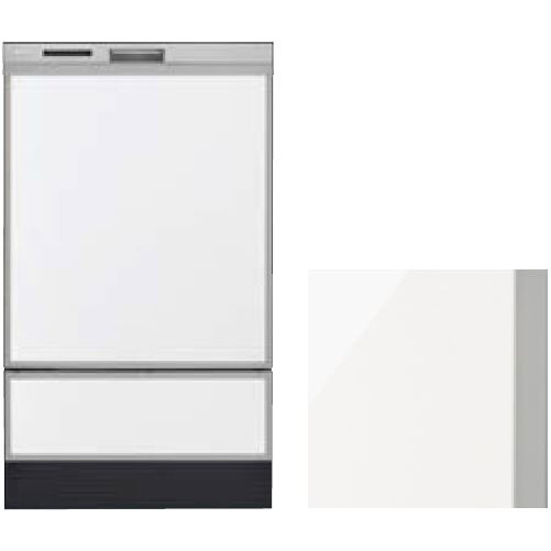 【KWP-D401P-W】リンナイ RSW-D401GPA用化粧パネル ホワイト（光沢） 深型スライドオープンタイプ 食器..