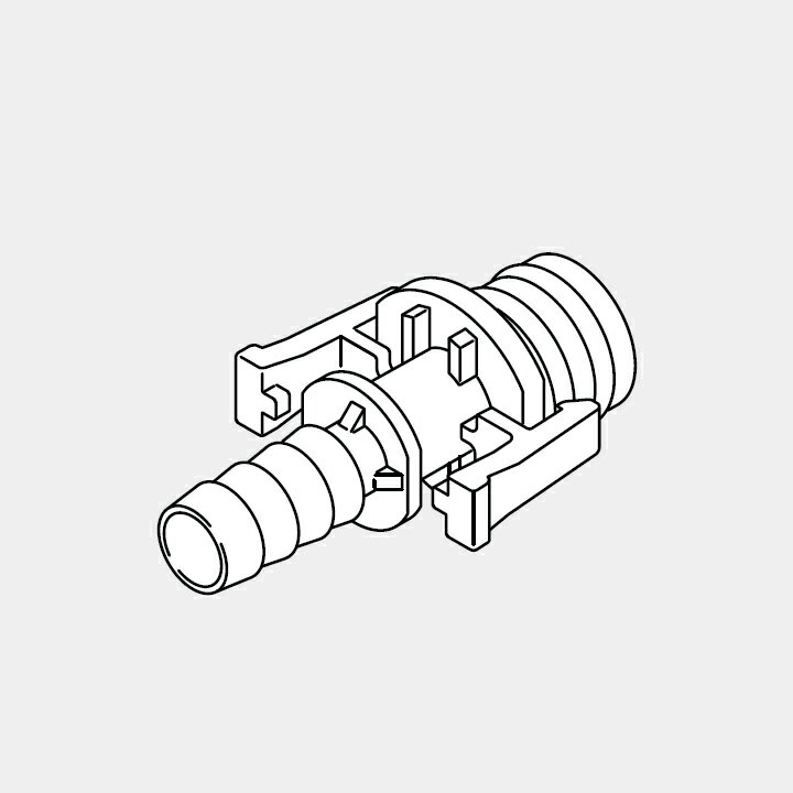 【H-Cスナップジョイント13A】リンナイ おいだき樹脂配管専用オプション 浴槽穴径50mm Φ13ふろ継手(CCHジョイント式) 2個入り Rinnai