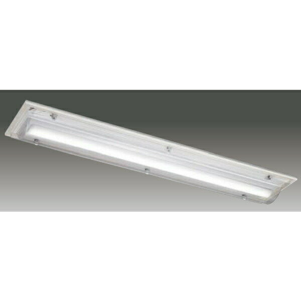 【LEET-42841A-LD9+LEEM-40694N-HG】東芝 LEDベースライト TENQOOシリーズ HACCP対応器具 HACCP対応器具 40タイプ 直付形 一般形
