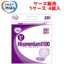 【ケース販売】尿取りパッド カミ商事 【ケース販売（4袋入）】エルモア いちばん+e Hi-premium 1100　【 サイズ：32cm × 62cm 】材質：ポリオレフィン不織布他 カミ商事【 送料無料 】