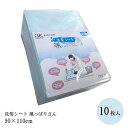 入浴用品 洗髪シート 洗髪シート 颯っぱりさん 10枚入 【90×110cm】洗髪 吸水シート 10枚入 三恵 サンケイ
