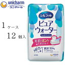 ユニ・チャーム ウェットティッシュ シルコット ピュアウォーター ウェットティッシュ　材質：水、PG、BG、安息香酸、ポリアミノプロピルビグアニド、ブチルカルバミン酸ヨウ化プロピニル等 ユニ・チャーム