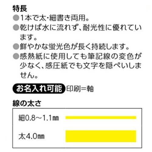 ゼブラ 蛍光ペン オプテックスケア 7色 WKCR1-7C