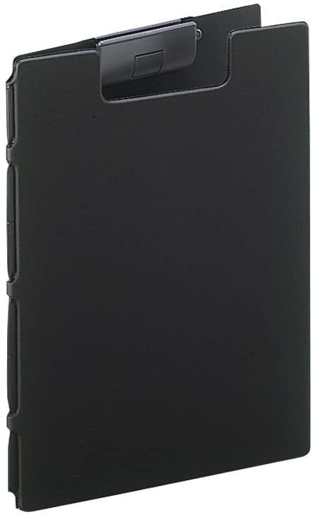 リヒトラブ クリップファイル F-2660-24 黒 A4