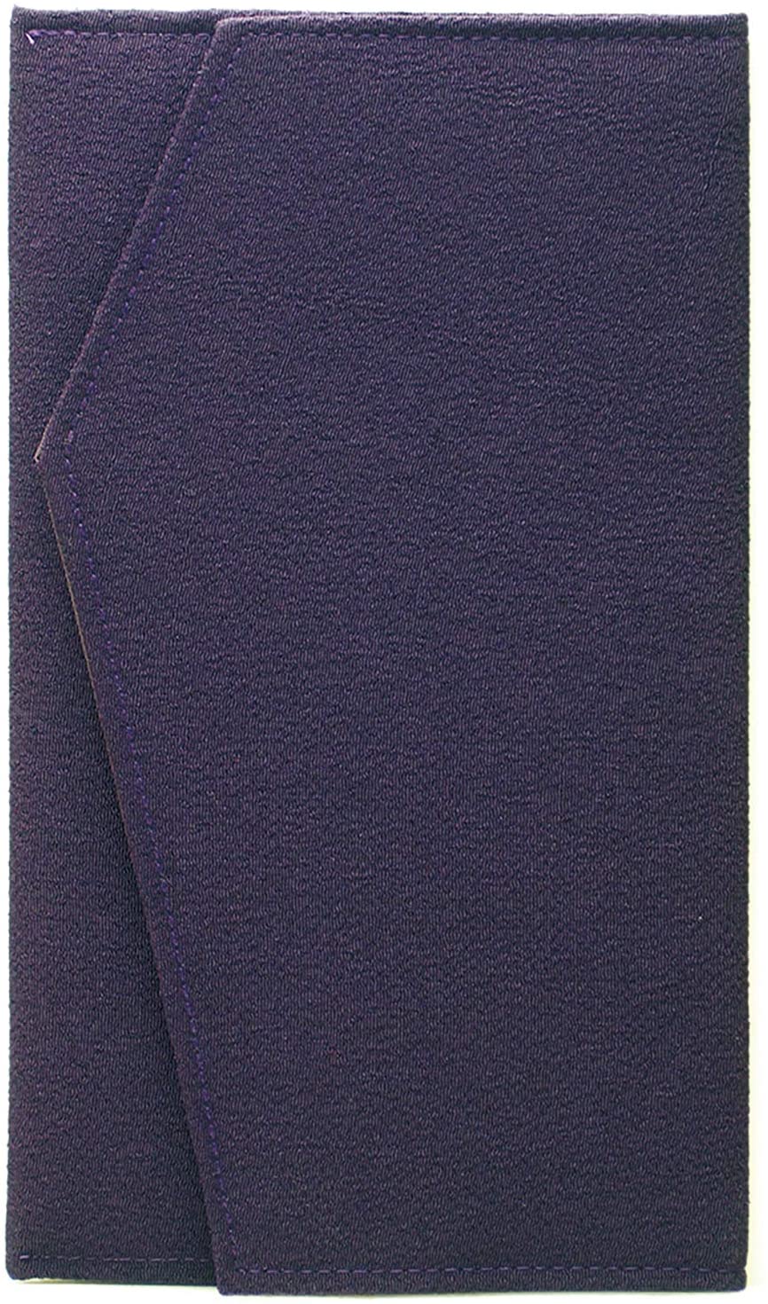タカ印 金封ふくさ ちりめん 兼用 紫 ポリエステル100%(表地) 44-1205