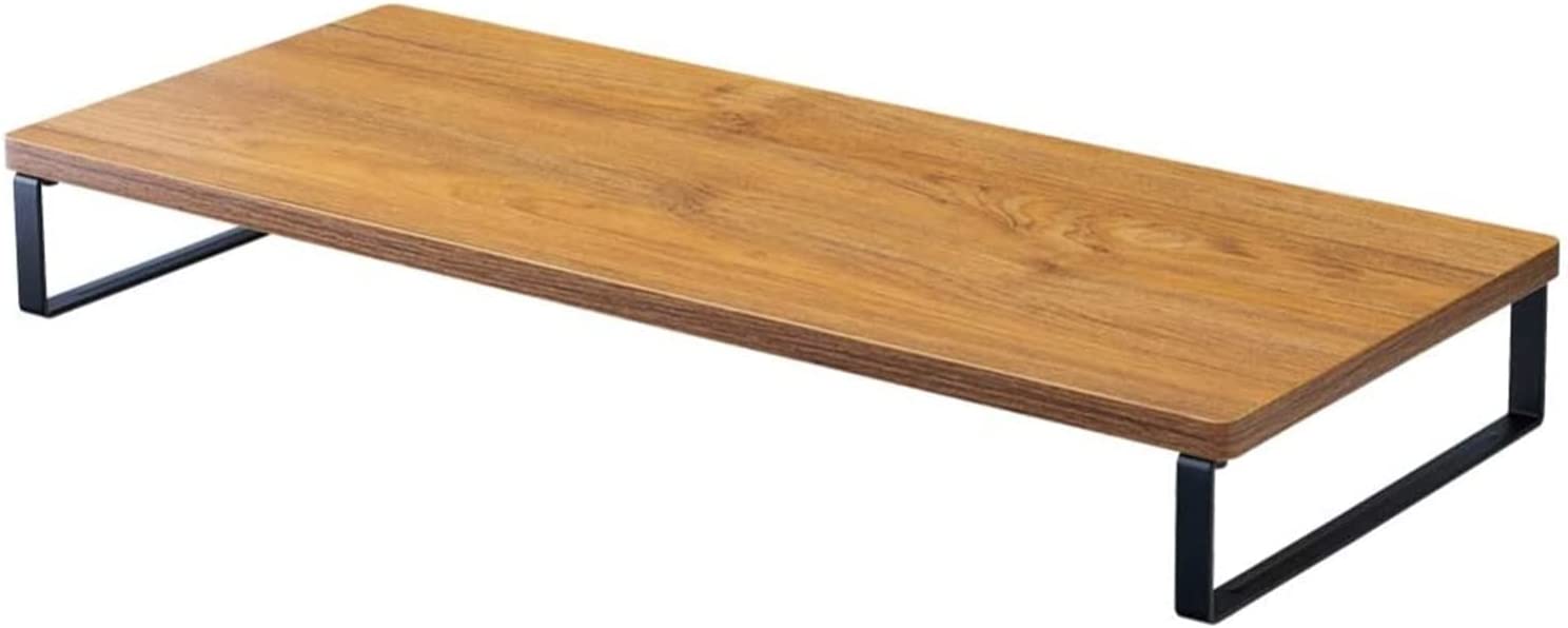 リヒトラブ 机上台 MDF 590×250mm スタンダード ロータイプ ブラウン A8001-9【モ...