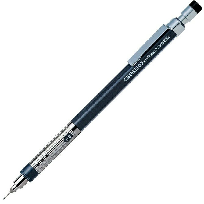 Rakuten - 【20本まで同梱可能】ぺんてる シャープペン グラフレット PG505-AD 0.5mm
