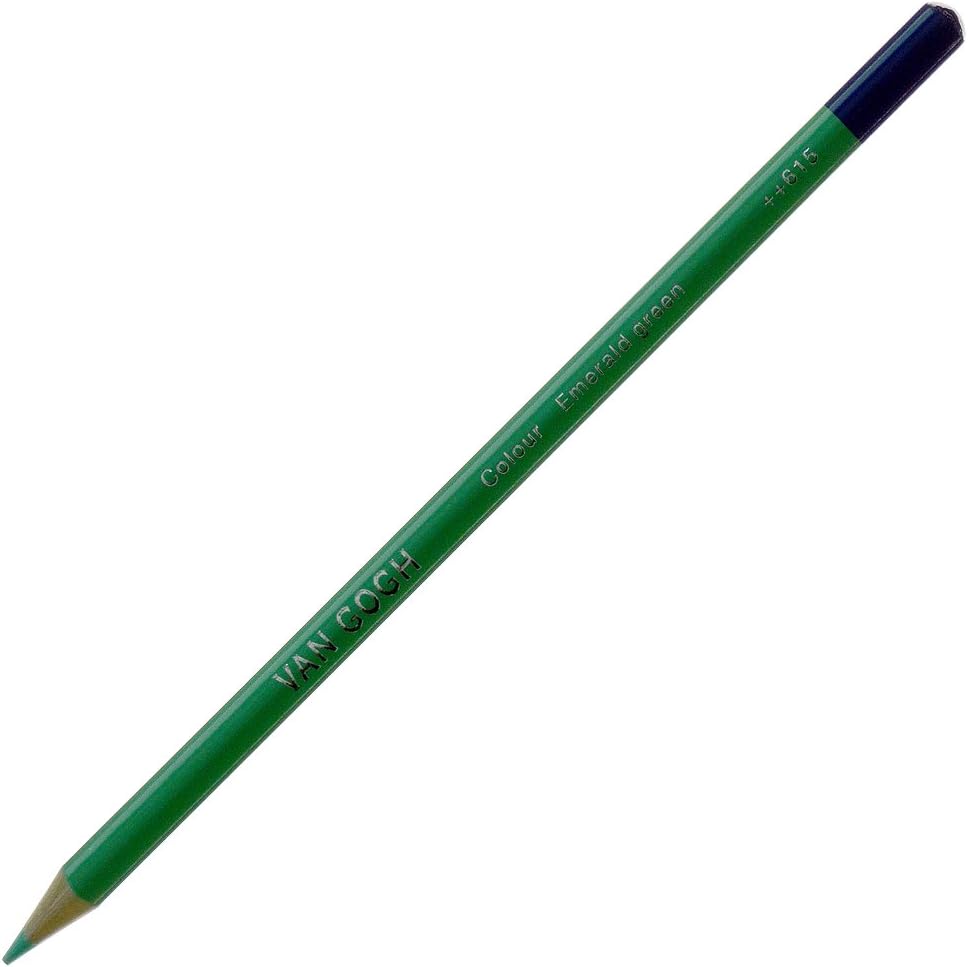 【50本まで同梱可能 】ヴァンゴッホ 色鉛筆 T9773-615-0 エメラルドグリーン【バラ...