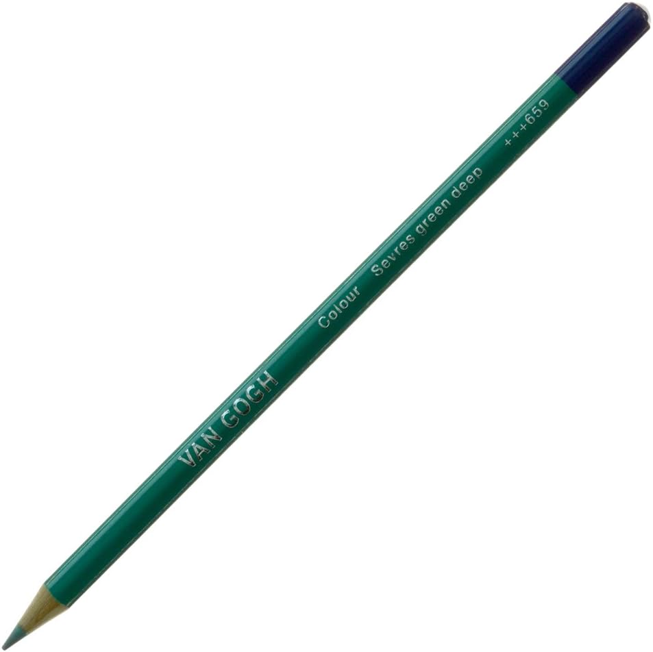 ヴァンゴッホ 色鉛筆 T9773-659-0 セーブルスグリーンディープ【単色】