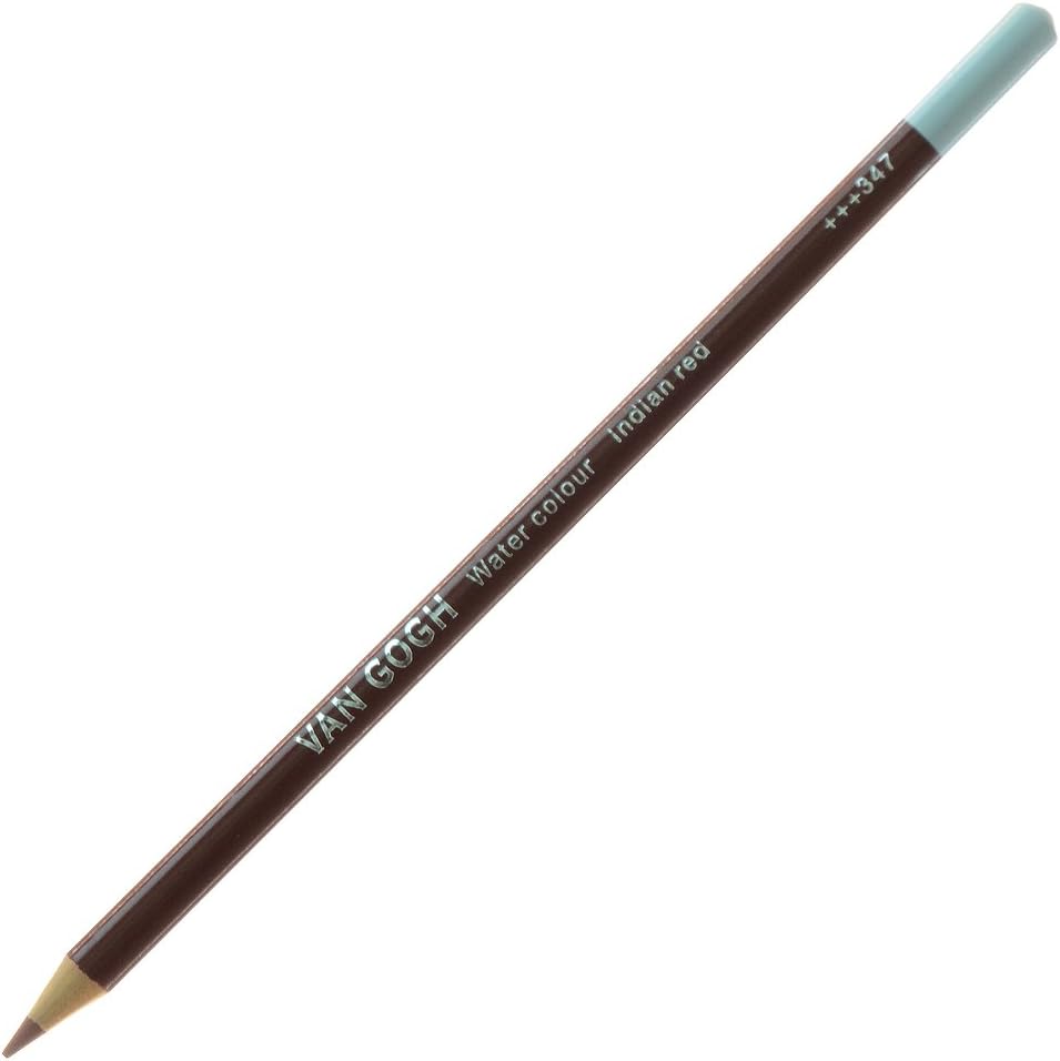 【50本まで同梱可能 】ヴァンゴッホ 水彩色鉛筆 T9774-347-0 インディアンレッド【...