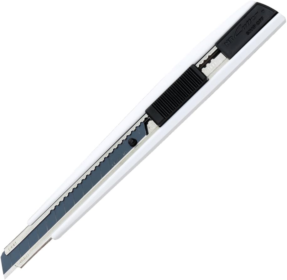 エヌティー A型カッター ブラック&ホワイト MNCR-A1 白色