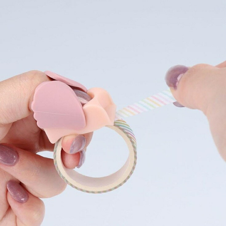 サンスター文具 マスキングテープ用 テープカッター 小巻用 キリトリング kiritoRI...