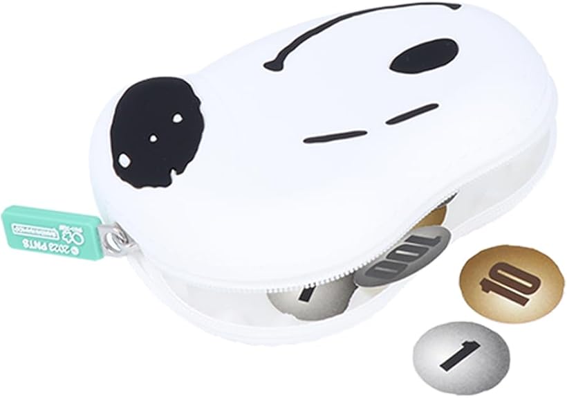 サンスター文具 スヌーピー ポーチ シリコン COMICAL SCENES グリーン S2322064