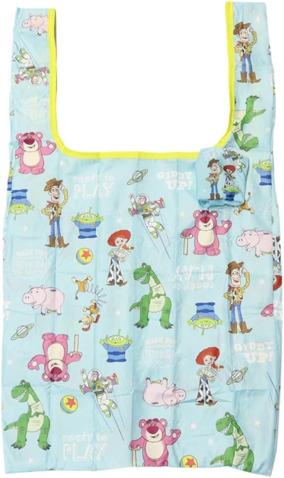 サンスター文具 ディズニー エコバッグ カラビナ付トイストーリー B柄 S2322870 2