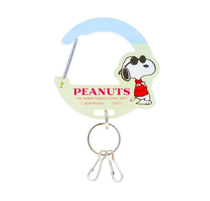 サンスター文具 スヌーピー キーホルダー アクリル ボン・ヴォヤージュ！ ジョー・クール S8347638(4.0)