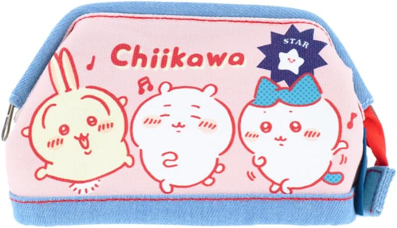 サンスター文具 ちいかわ ポーチ ワイヤー入 みんな S