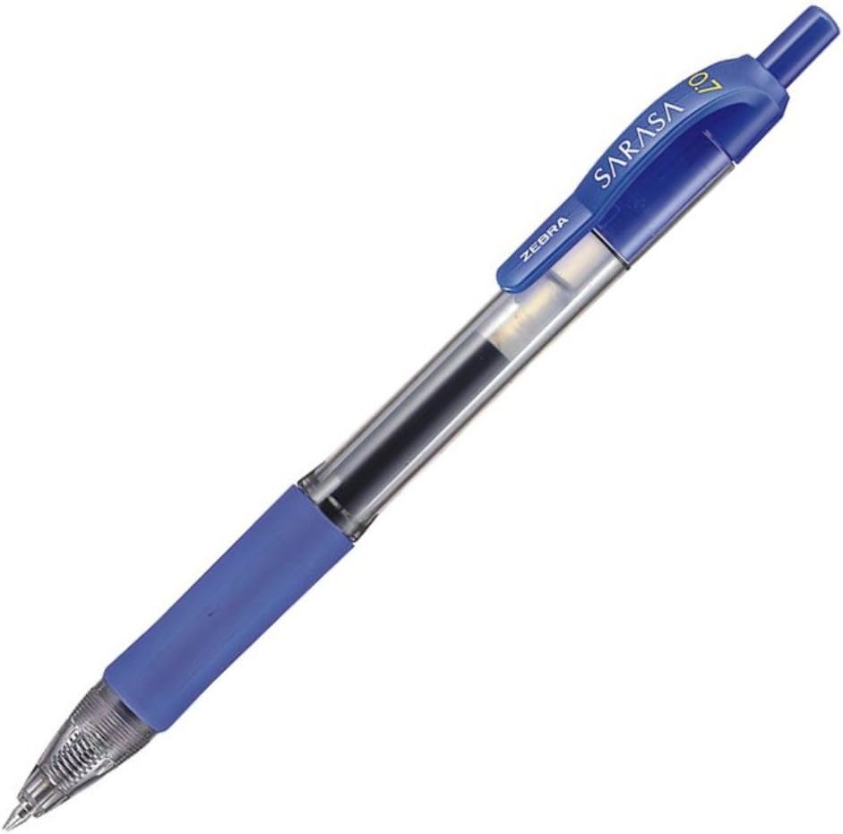 ゼブラ サラサ0.7mm 青 10本入 B-JJB3-BL