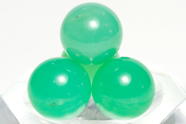 【丸ビーズ】クリソプレーズ (最高級) 8mm [1粒売り(バラ売り)] 【パワーストーン 天然石 アクセサリー】