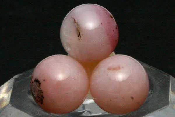 【丸ビーズ】オパール(ピンク) (3A) 8mm 粒売り(2個セット) 【パワーストーン 天然...