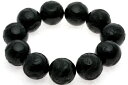【彫刻ビーズ】オニキス (素彫り) 五爪龍 (20mm) (ブレスレット/半連売り)※DM便・ネコポス不可※ 【パワーストーン 天然石 アクセサリー】
