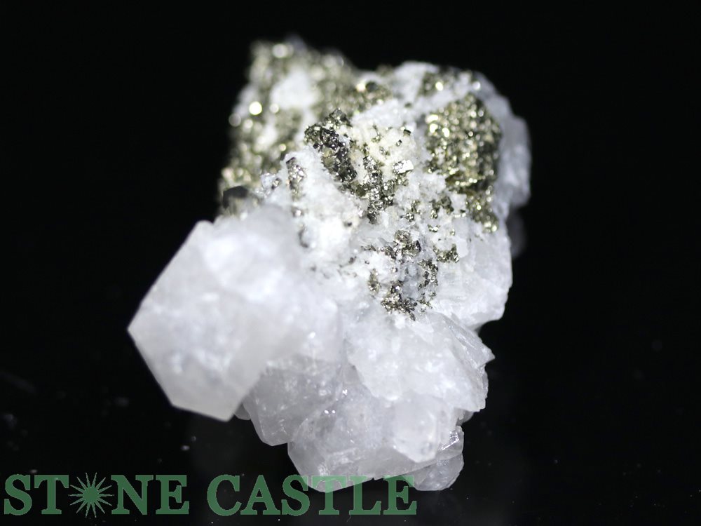 ☆一点物☆【原石】パイライト水晶共生クラスター (L) No.29【パワーストーン 天然石 アクセサリー レディース メンズ】