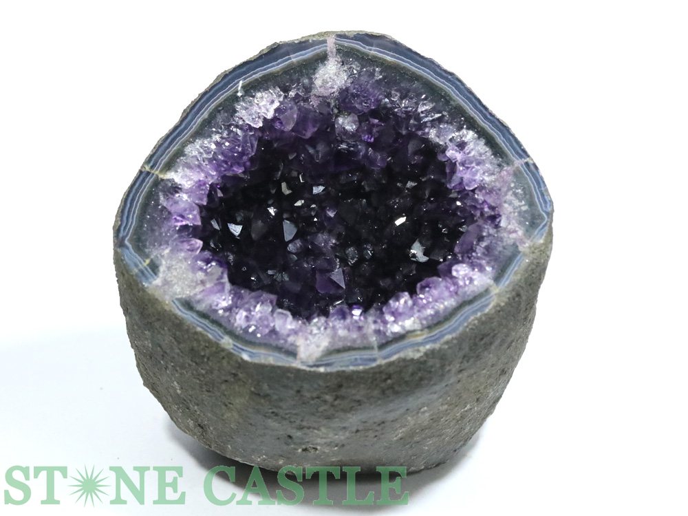 ☆一点物☆【原石】アメジスト カペーラ (6A) (ウルグアイ産) ドーム型 (台無) No.24【パワーストーン 天然石 アクセサリー レディース メンズ】