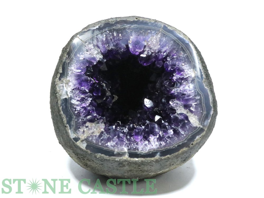 ☆一点物☆【原石】アメジスト カペーラ (6A) (ウルグアイ産) ドーム型 (台無) No.25【パワーストーン 天然石 アクセサリー レディース メンズ】