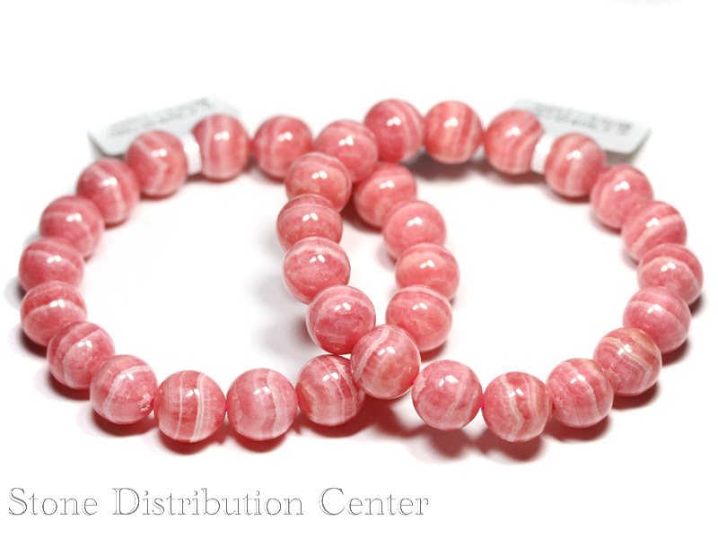 ☆高品質☆【ブレスレット】インカローズ (3A) (約11.5～12mm) (ケース付) 【パワーストーン 天然石 アクセサリー レディース メンズ】